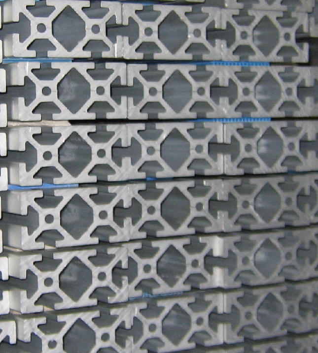 profili modulari in alluminio