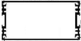 Conteneur porte-cartes 36x72