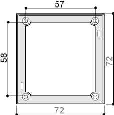 Support de carte électronique en aluminium