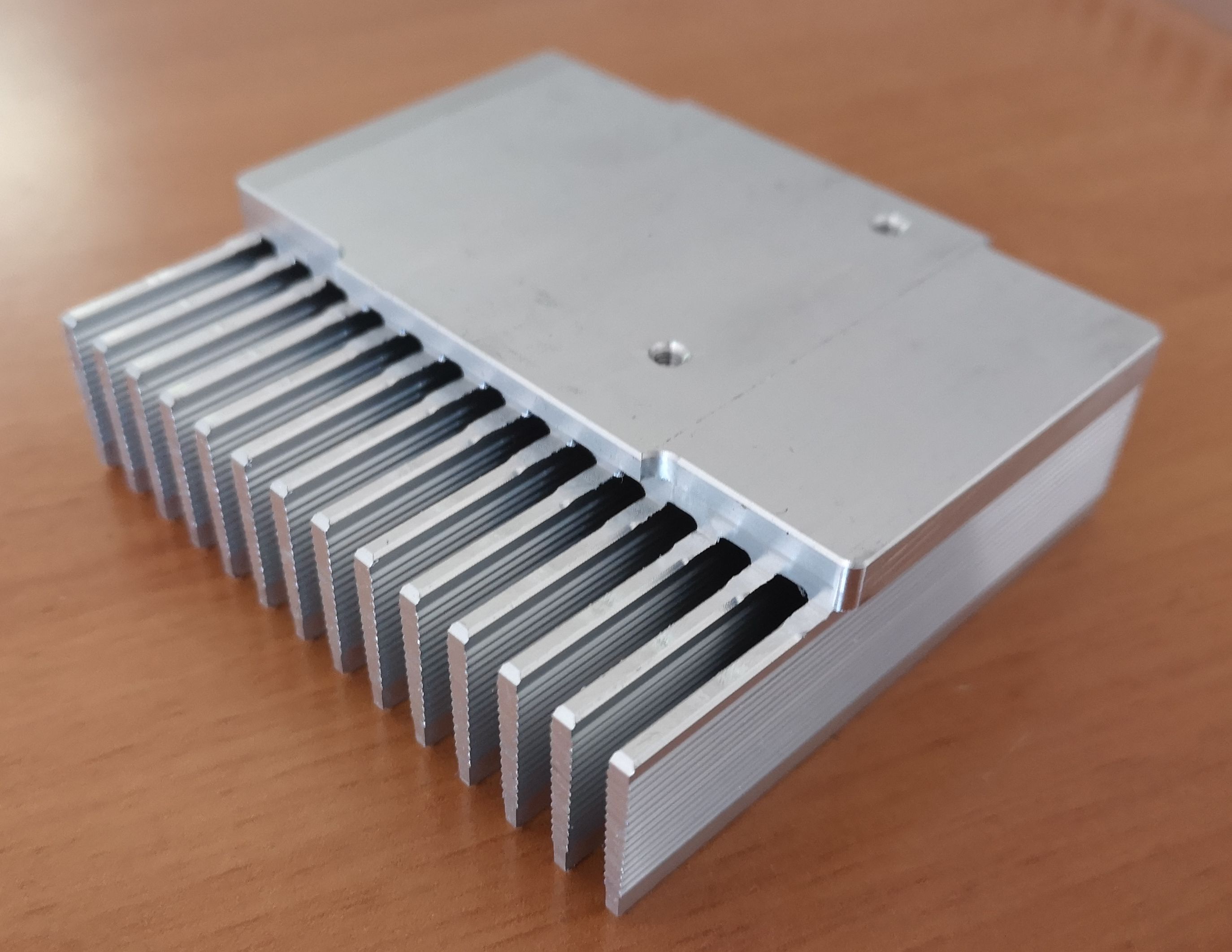 usinage sur profilés en aluminium