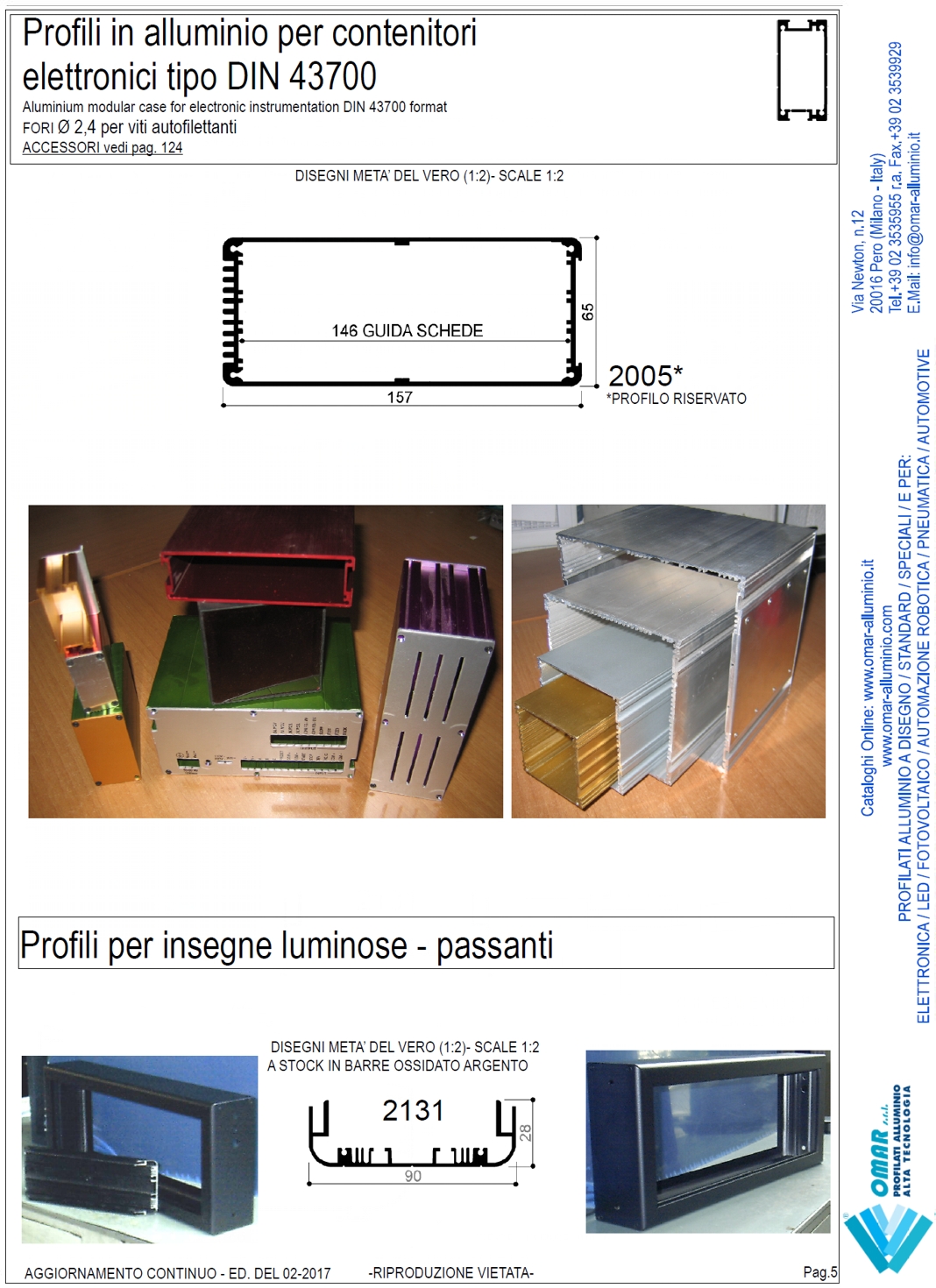scatolette per elettronica in alluminio
